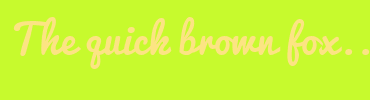 Image with Font Color FCE483 and Background Color C7FA2D